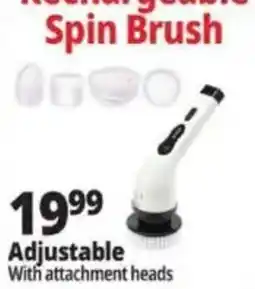Ocean State Job Lot Rechargeable Spin Brush offer