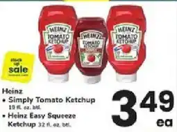 ACME Heinz Simply Tomato Ketchup offer