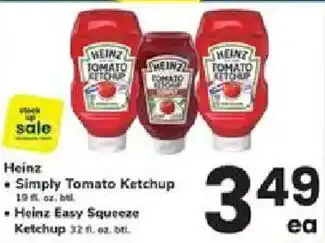 Heinz Simply Tomato Ketchup