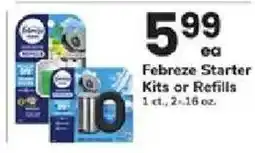 ACME Febreze Starter Kits or Refills offer