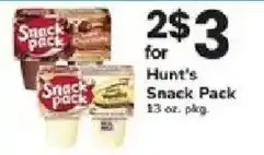 ACME Hunt's Snack Pack offer