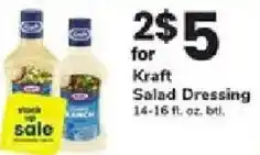 ACME Kraft Salad Dressing offer