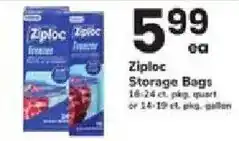 ACME Ziploc Storage Bags offer