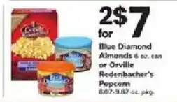 ACME Blue Diamond Almonds or Orville Redenbacher's Popcorn offer