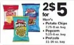 ACME Herr's Potato Chips, Popcorn, Pretzels offer