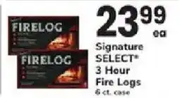 ACME Signature Select 3 Hour Fire Logs offer
