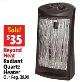 Ocean State Job Lot Beyond Heat Radiant Quartz Heater offer