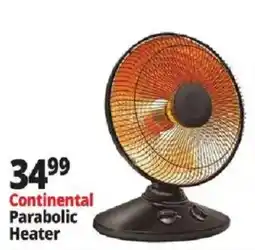 Ocean State Job Lot Continental Parabolic Heater offer