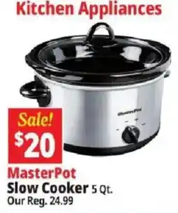Ocean State Job Lot MasterPot Slow Cooker offer