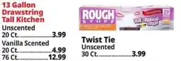 Ocean State Job Lot Rough Stuff tall kitchen bags offer