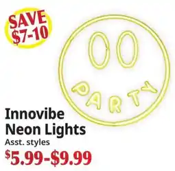 Ocean State Job Lot Innovibe neon lights offer