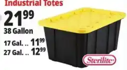 Ocean State Job Lot Sterilite industrial totes offer