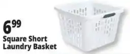 Ocean State Job Lot Square Short Laundry Basket offer