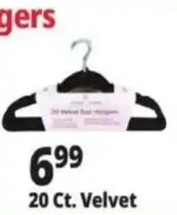 Ocean State Job Lot Target 20 Velvet Suit Hangers offer