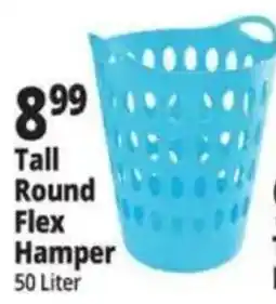 Ocean State Job Lot Tall Round Flex Hamper offer