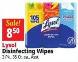 Ocean State Job Lot Lysol Disinfecting Wipes offer