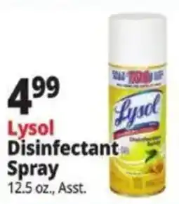 Ocean State Job Lot Lysol Disinfectant Spray offer