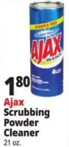 Ocean State Job Lot Ajax scrubbing powder cleaner offer