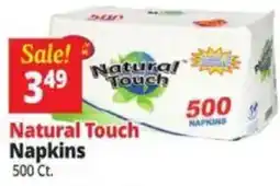 Ocean State Job Lot Natural Touch Napkins offer