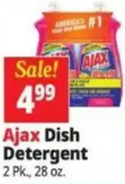 Ocean State Job Lot Ajax Dish Detergent offer