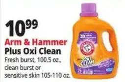 Ocean State Job Lot Arm & Hammer Plus Oxi Clean offer