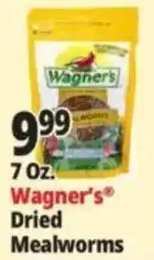 Ocean State Job Lot Wagner's dried mealworms offer
