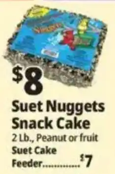 Ocean State Job Lot Suet Nuggets Snack Cake offer