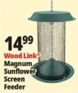 Ocean State Job Lot Wood Link Magnum Sunflower Screen Feeder offer