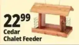 Ocean State Job Lot Cedar Chalet Feeder offer