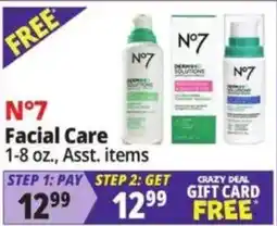Ocean State Job Lot N°7 Facial Care offer