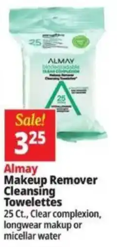 Ocean State Job Lot Almay Makeup Remover Cleansing Towelettes offer