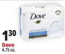 Ocean State Job Lot Dove gentle exfoliating offer