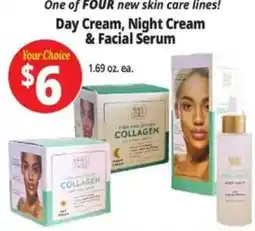 Ocean State Job Lot Firm and Botox Collagen Day Cream, Night Cream & Facial Serum offer