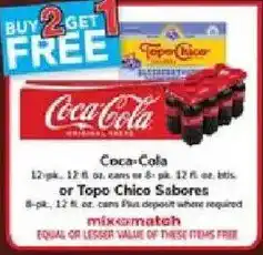 ACME Coca-Cola or Topo Chico Sabor offer