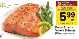 ACME Fresh Atlantic Whole Salmon Fillet farm raised offer