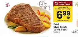 ACME Beef Strip Steak Value Pack offer