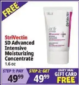 Ocean State Job Lot Strivectin SD Advanced Intensive Moisturizing Concentrate offer