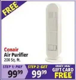 Ocean State Job Lot Conair air purifier offer