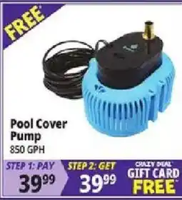 Ocean State Job Lot Pool Cover Pump offer
