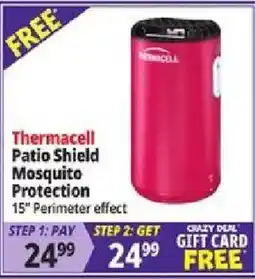 Ocean State Job Lot Thermacell patio shield mosquito protection offer