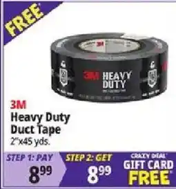 Ocean State Job Lot 3M heavy duty duct tape offer