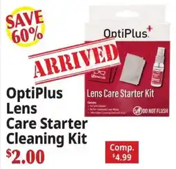 Ocean State Job Lot OptiPlus Lens Care Starter Cleaning Kit offer