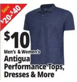 Ocean State Job Lot Antigua Performance Tops, Dresses & More offer