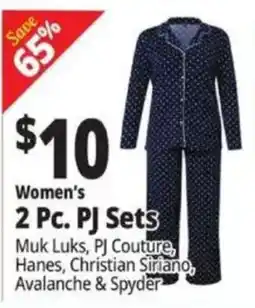 Ocean State Job Lot Women's 2 Pc. Pj Sets offer