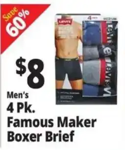 Ocean State Job Lot Levi's Famous Maker Boxer Brief offer