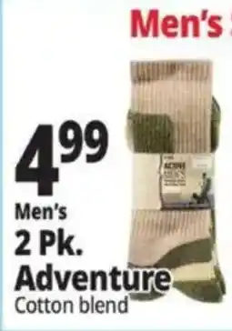 Ocean State Job Lot Men's Adventure Cotton blend offer