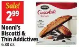 Ocean State Job Lot Nonni's Biscotti offer