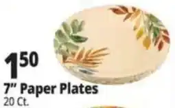 Ocean State Job Lot 7" Paper Plates offer