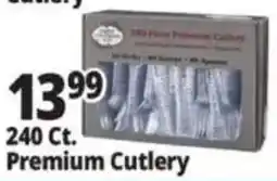 Ocean State Job Lot 240 Piece Premium Cutlery offer
