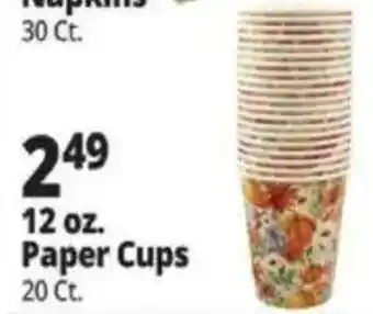 Ocean State Job Lot Paper Cups offer
